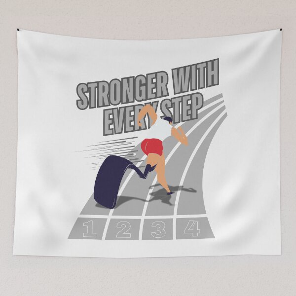 Item preview, Empowering Prosthetic Blade Runner- Motivational Running Design designed and sold by E20STUDIO.