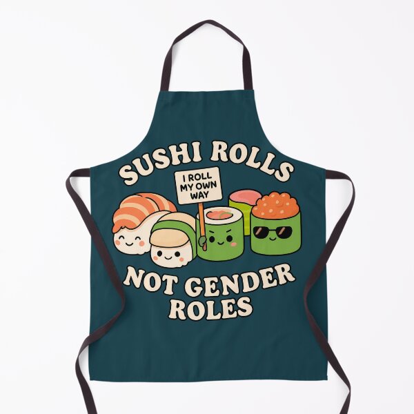 Item preview, Sushi Rolls Not Gender Roles designed and sold by Fanverse Merchandise.