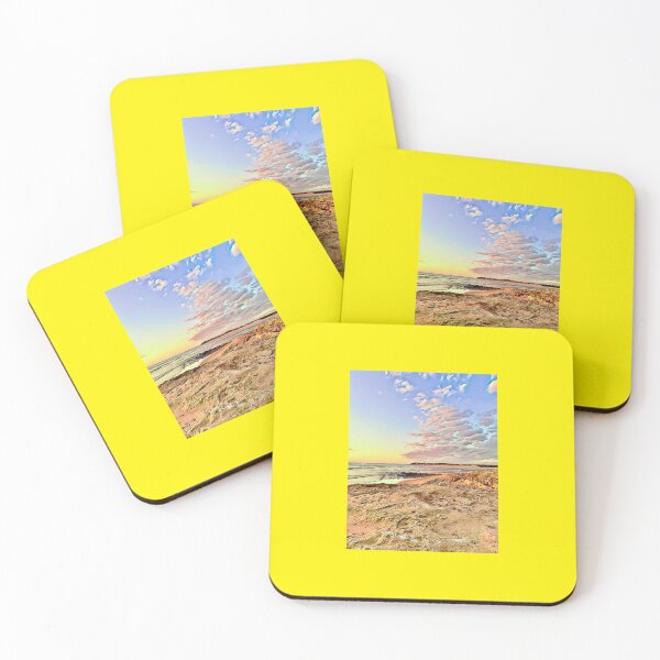Item preview, THE COAST IN SANDY AND YELLOW COLOURS  designed and sold by VEDAStyle.