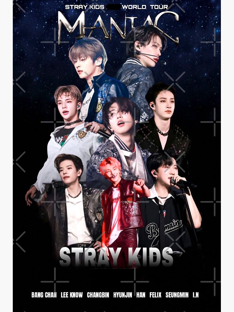 Stray Kids Dominate world tour 5 star poster limited edition you