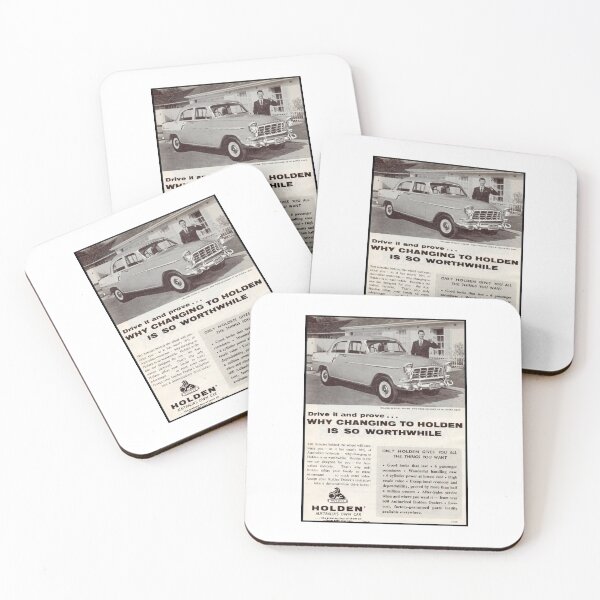 Item preview, Retro Holden FC - 1950s Australian Motoring Art designed and sold by taspaul.