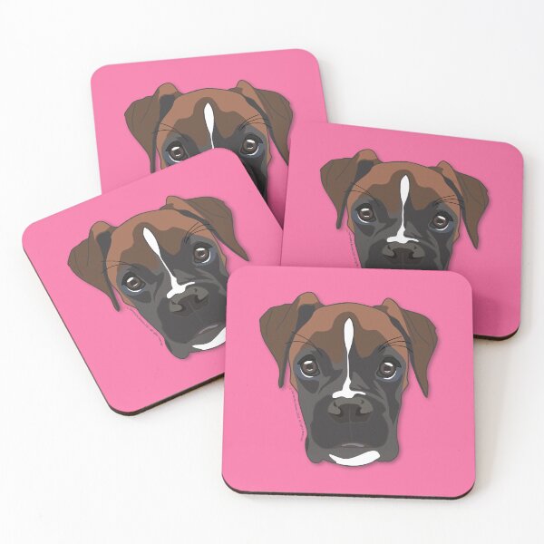Item preview, Bonnie the Boxer: Playful Pup Book Art designed and sold by Vector Woofs.