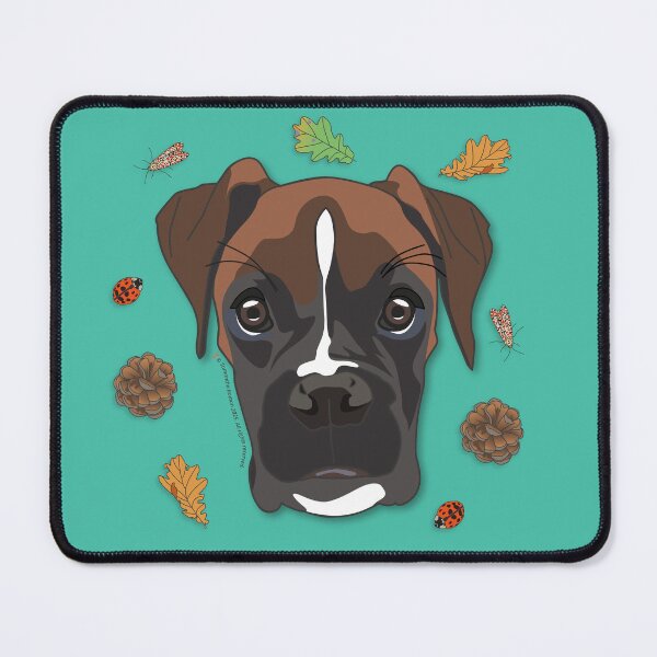 Item preview, Bonnie the Boxer: Playful Pup Book Art designed and sold by Vector Woofs.