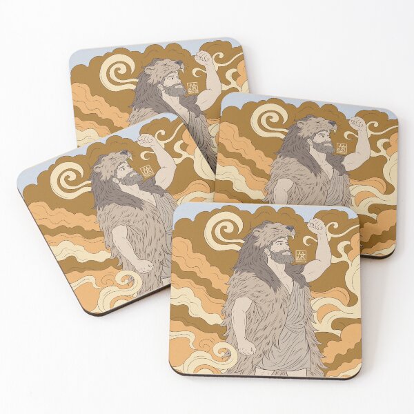 Item preview, Heracles and the Nemean Lion designed and sold by LauraElen.