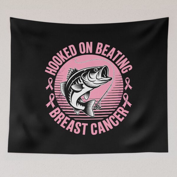 Item preview, Breast Cancer Awareness Fishing Lovers Funny designed and sold by CookWorldLaughs.