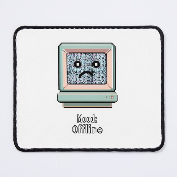 Item preview, Mood: Offline – Retro Sad Computer Reloaded Amalgamation Grad Legacy designed and sold by Imaginarium of Chaos falcon88 .