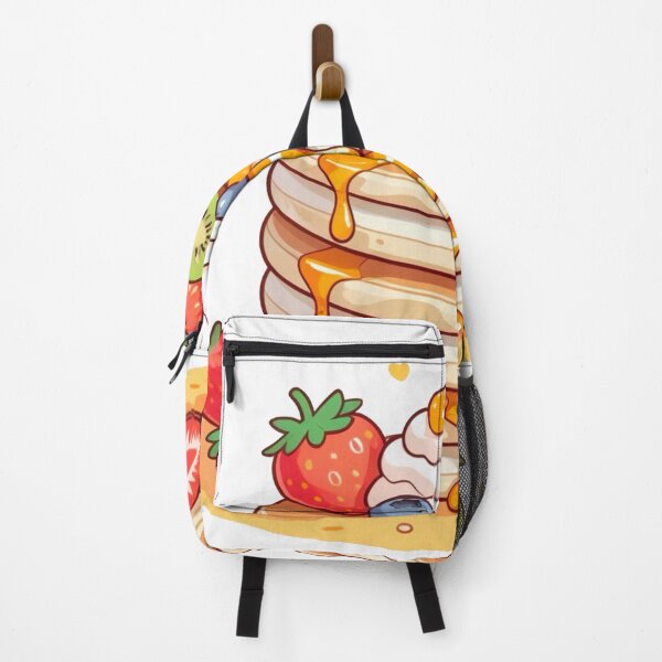 Item preview, Stacked Pancakes with Honey and Fruit – Cute Breakfast Illustration designed and sold by Tidarat-27.