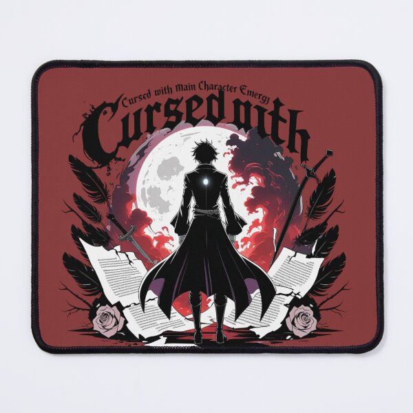 Item preview, Cursed with main character energy designed and sold by dejorfashion.