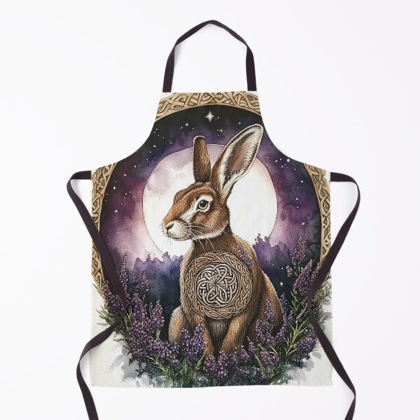 Item preview, Celtic Brown Hare Lavender designed and sold by thewandswant.
