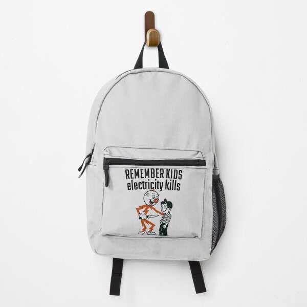 Item preview, Remember Kids Electricity Kills - Vintage Safety Retro Warning PSA Design designed and sold by Darkifun.