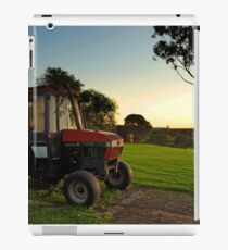 Tractor at Dawn iPad Case/Skin