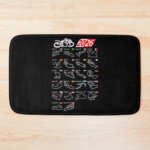Item preview, Calendar season 2026 MotoGp circuits designed and sold by ideasfinder.