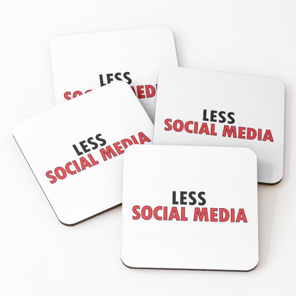 Item preview, less social media designed and sold by Positive Mindzet!.