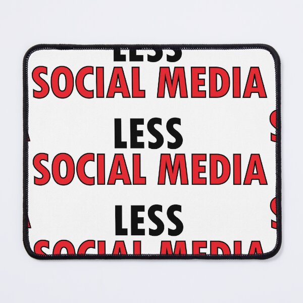 Item preview, less social media designed and sold by Positive Mindzet!.