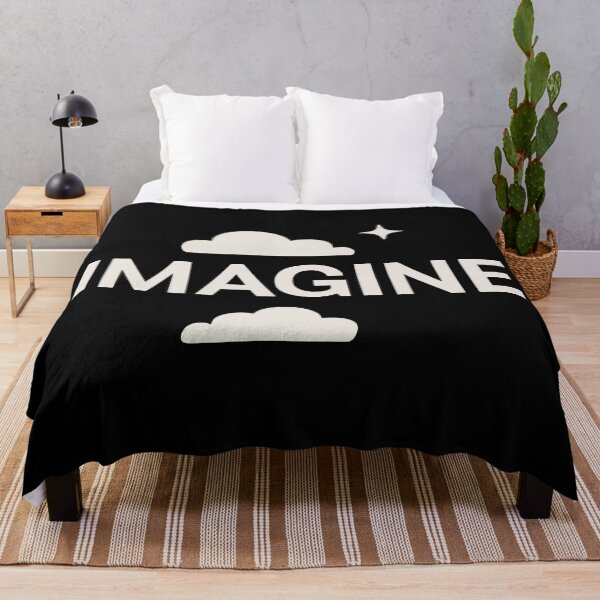 Item preview, Inspire Creativity with Imagine Graphic Tee for Dreamers designed and sold by ThreadQuirk.