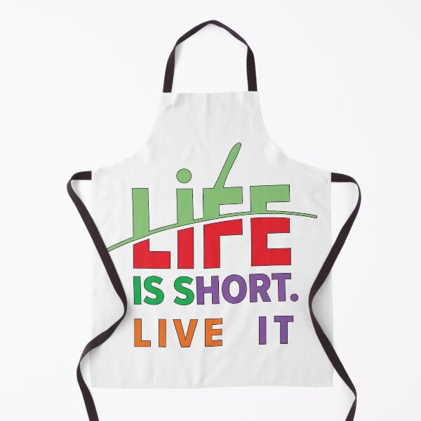 Item preview, Life Is Short Live It Quotes designed and sold by Combat Skies.