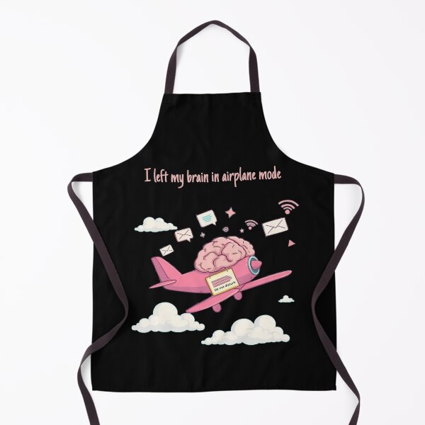 Item preview, I left my brain in airplane mode Funny Gift designed and sold by Aetheriswork.