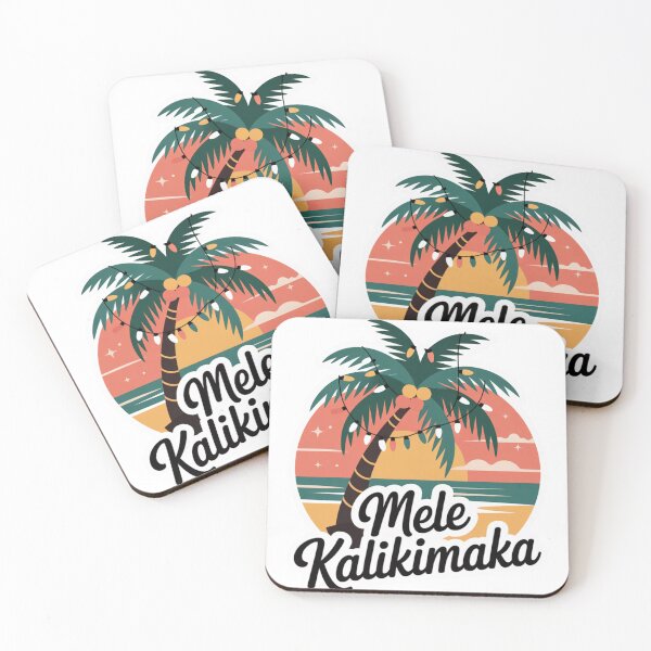Item preview, Mele Kalikimaka Tropical Christmas Hawaiian Holiday T‑Shirt designed and sold by podlook.