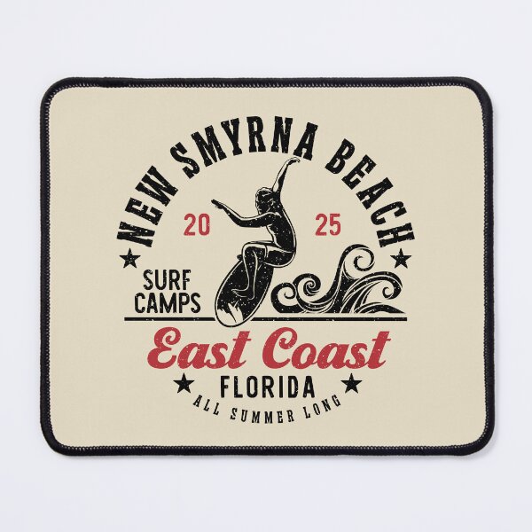 Item preview, Surfing New Smyrna Beach Surf Camp East Coast Florida designed and sold by eclecTEEq.