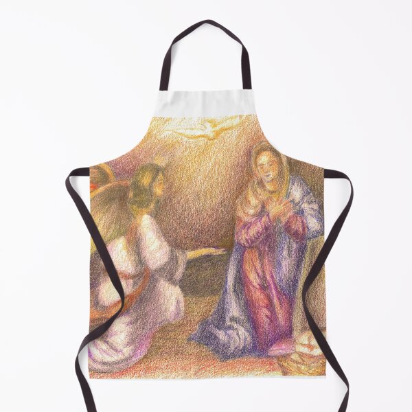 Item preview, Mary and the Angel. designed and sold by Tereza Pilar Art.