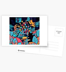 Pikmin Neon Jungle Postcards