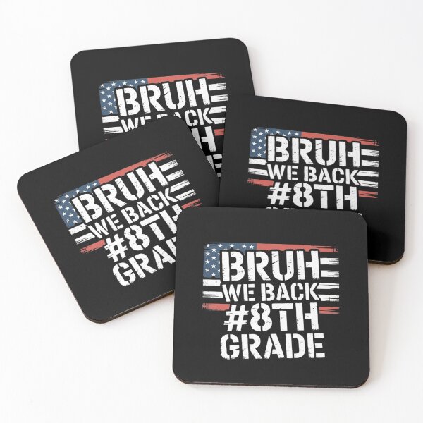Item preview, Bruh We Back 8th Grade American Usa Flag designed and sold by BHMARTS.