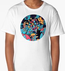 Pikmin Neon Jungle Long T-Shirt