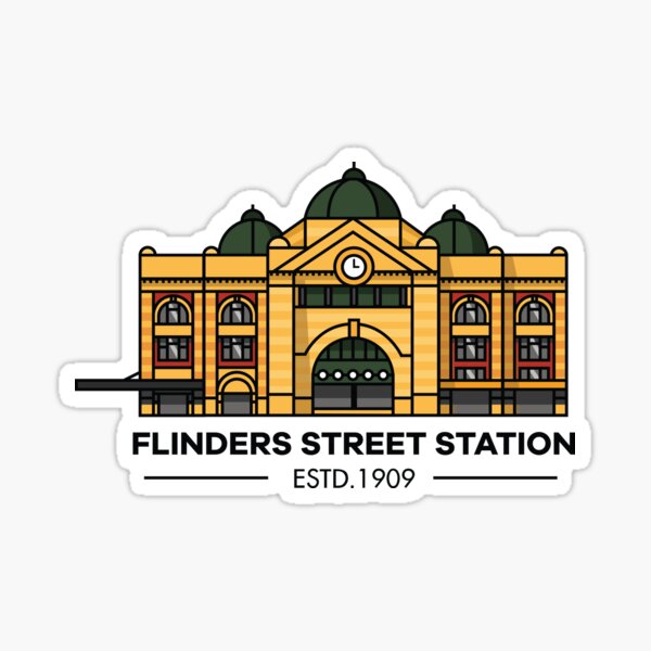 Item preview, Flinders Street station designed and sold by iamgamm.