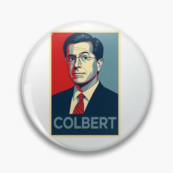 Item preview, Stephen Colbert Hope Poster Parody – Satirical Tribute Art designed and sold by zuby creations.