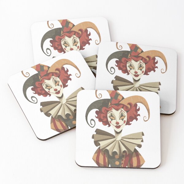 Item preview, Spooky Halloween Clown Woman designed and sold by bapupa.