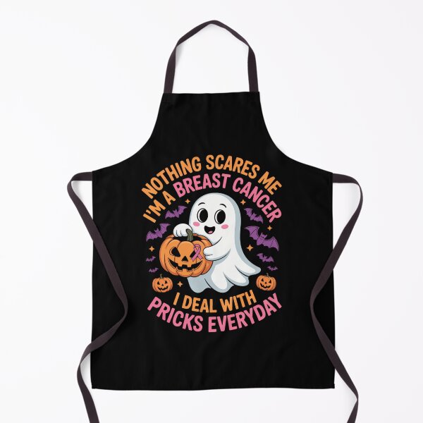 Item preview, Breast Cancer Positive Funny Cute Halloween designed and sold by DoorwayThreads.