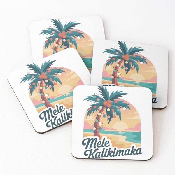 Item preview, Mele Kalikimaka Tropical Christmas Hawaiian Holiday T‑Shirt designed and sold by podlook.