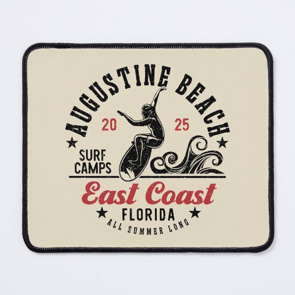 Item preview, Surfing Augustine Beach Surf Camp East Coast Florida designed and sold by eclecTEEq.