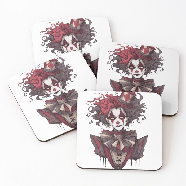 Item preview, Sinister Halloween Clown Woman designed and sold by bapupa.
