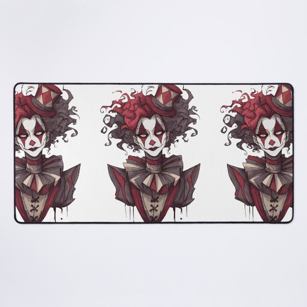 Item preview, Sinister Halloween Clown Woman designed and sold by bapupa.