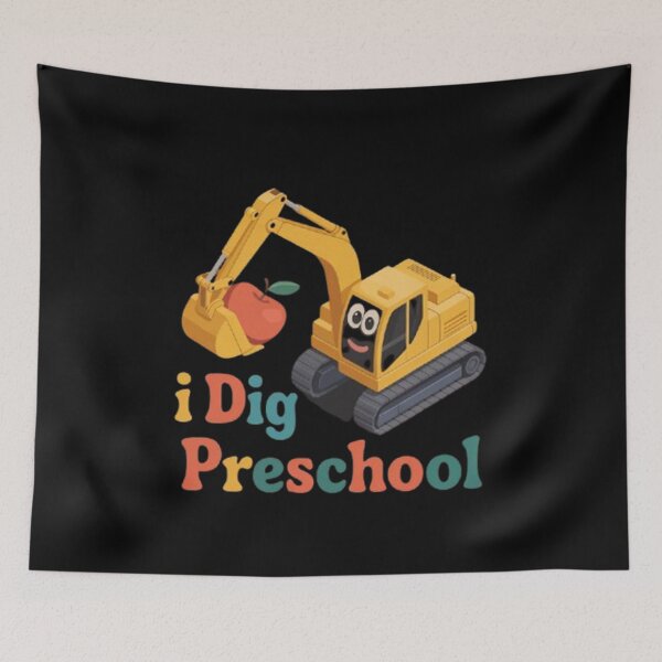 Item preview,  I Dig Preschool Dump Truck  designed and sold by BHMARTS.
