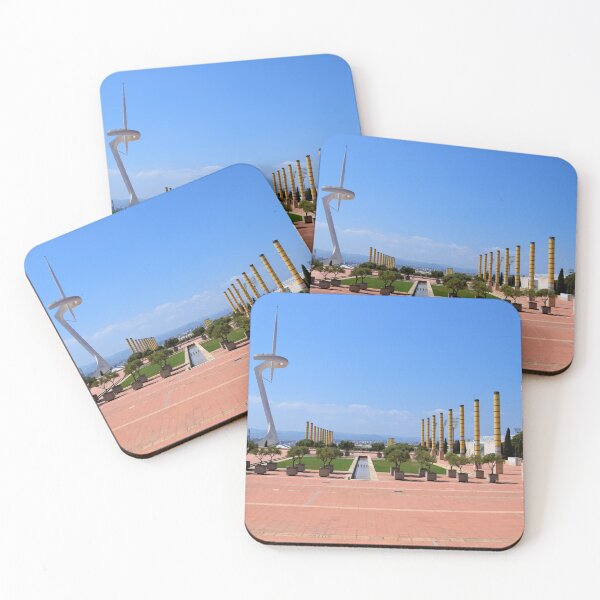Item preview, Barcelona Montjuïc Olympic Park – Calatrava Tower Architecture Photography designed and sold by Cole's Design.