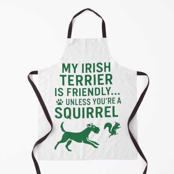 Item preview, Irish Terrier vs Squirrel – Funny Dog Quote designed and sold by Dago345.
