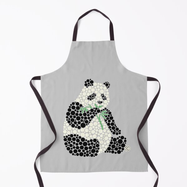 Item preview, Dot Art Panda II (Black n White) designed and sold by Amy Artworld.