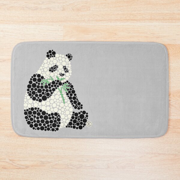 Item preview, Dot Art Panda II (Black n White) designed and sold by Amy Artworld.