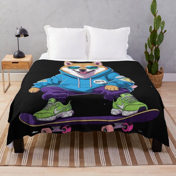 Item preview, Shiba Inu in cool streetwear designed and sold by Nature's Palette.