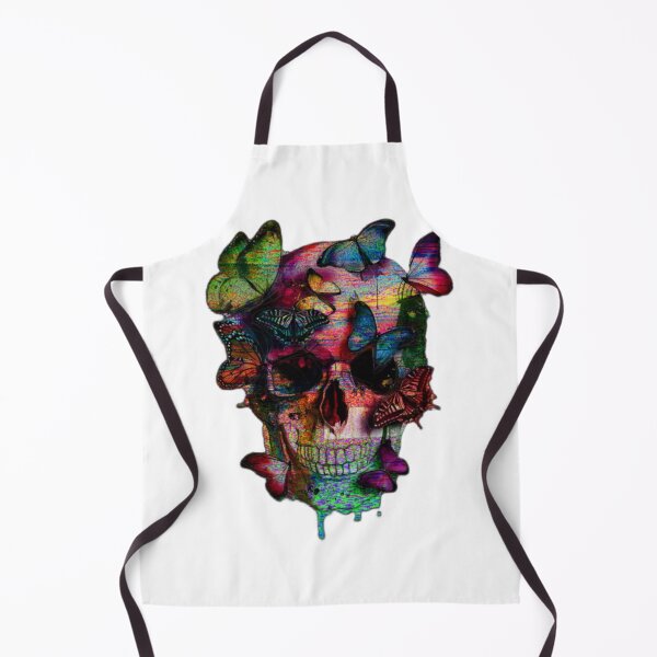 Item preview, Psychedelic Butterfly Skull | Colorful Gothic Grunge Design designed and sold by Finally Awake.