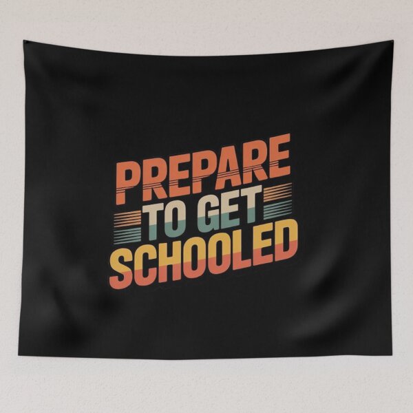 Item preview, Prepare to Get Schooled Teacher  designed and sold by BHMARTS.