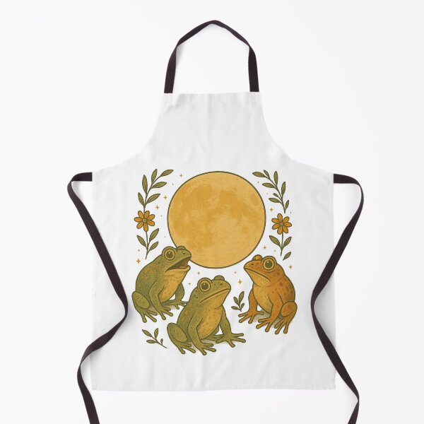 Item preview, Boho Croaking At The Moon Frogs designed and sold by whytealistair.