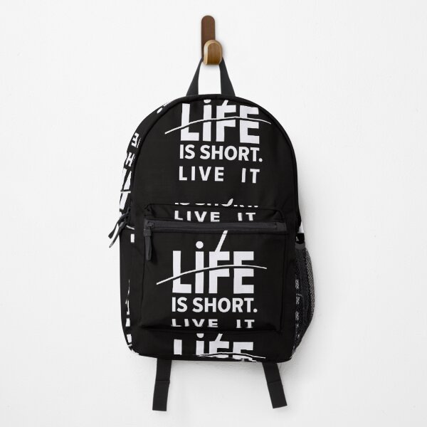 Item preview, Life Is Short Live It Quotes designed and sold by Combat Skies.