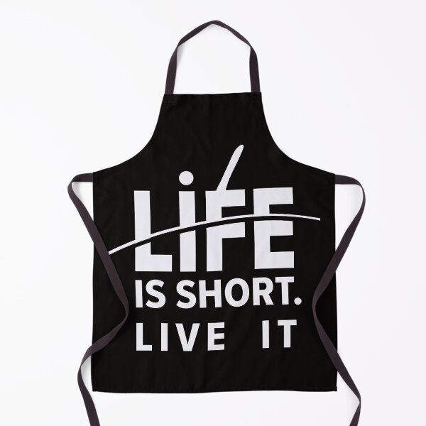 Item preview, Life Is Short Live It Quotes designed and sold by Combat Skies.