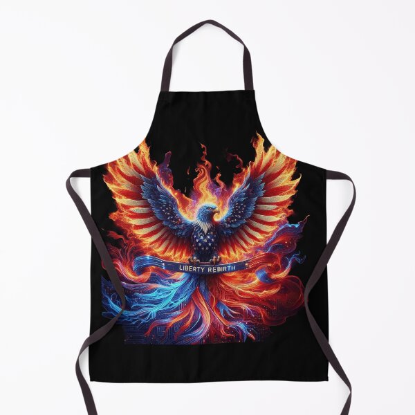 Item preview, Phoenix Eagle USA Symbol – Liberty Rebirth Cyberpatriotic Art designed and sold by UmcommonGoods.