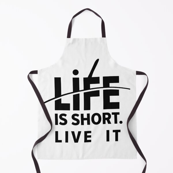 Item preview, Life Is Short Live It Quotes designed and sold by Combat Skies.