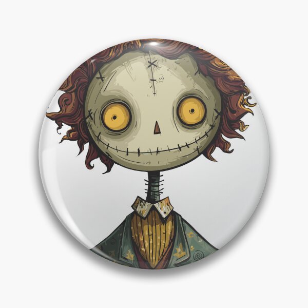 Item preview, Possessed Halloween Creepy Doll designed and sold by bapupa.
