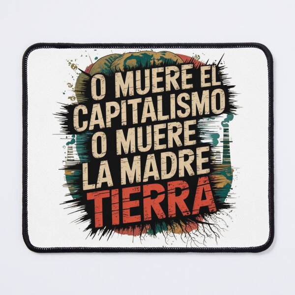 Item preview, Rebel Earth – Anticapitalist Quote designed and sold by ARTReMi.